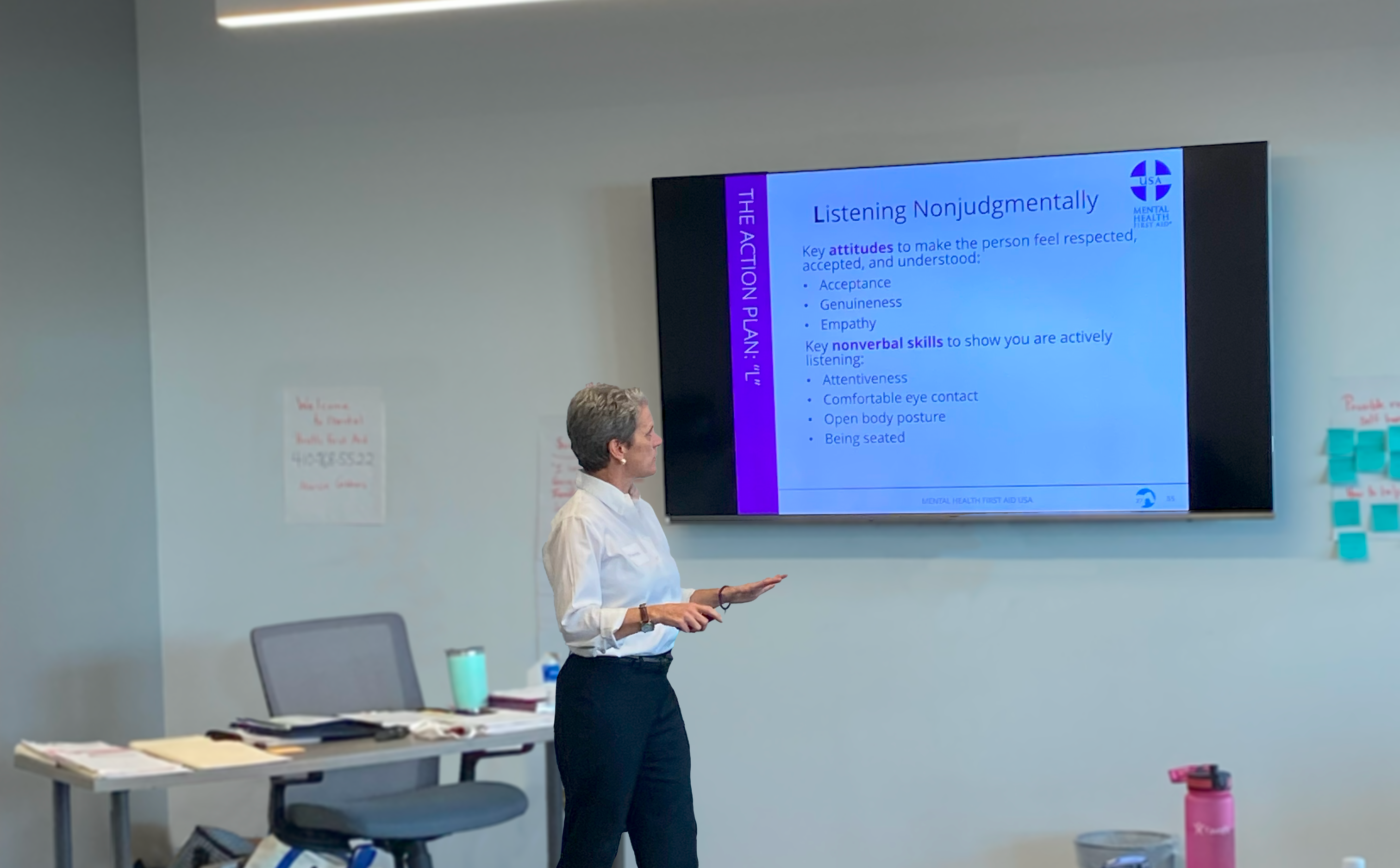 Mental Health First Aid in AAC