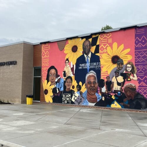 Mural at the Severn Center