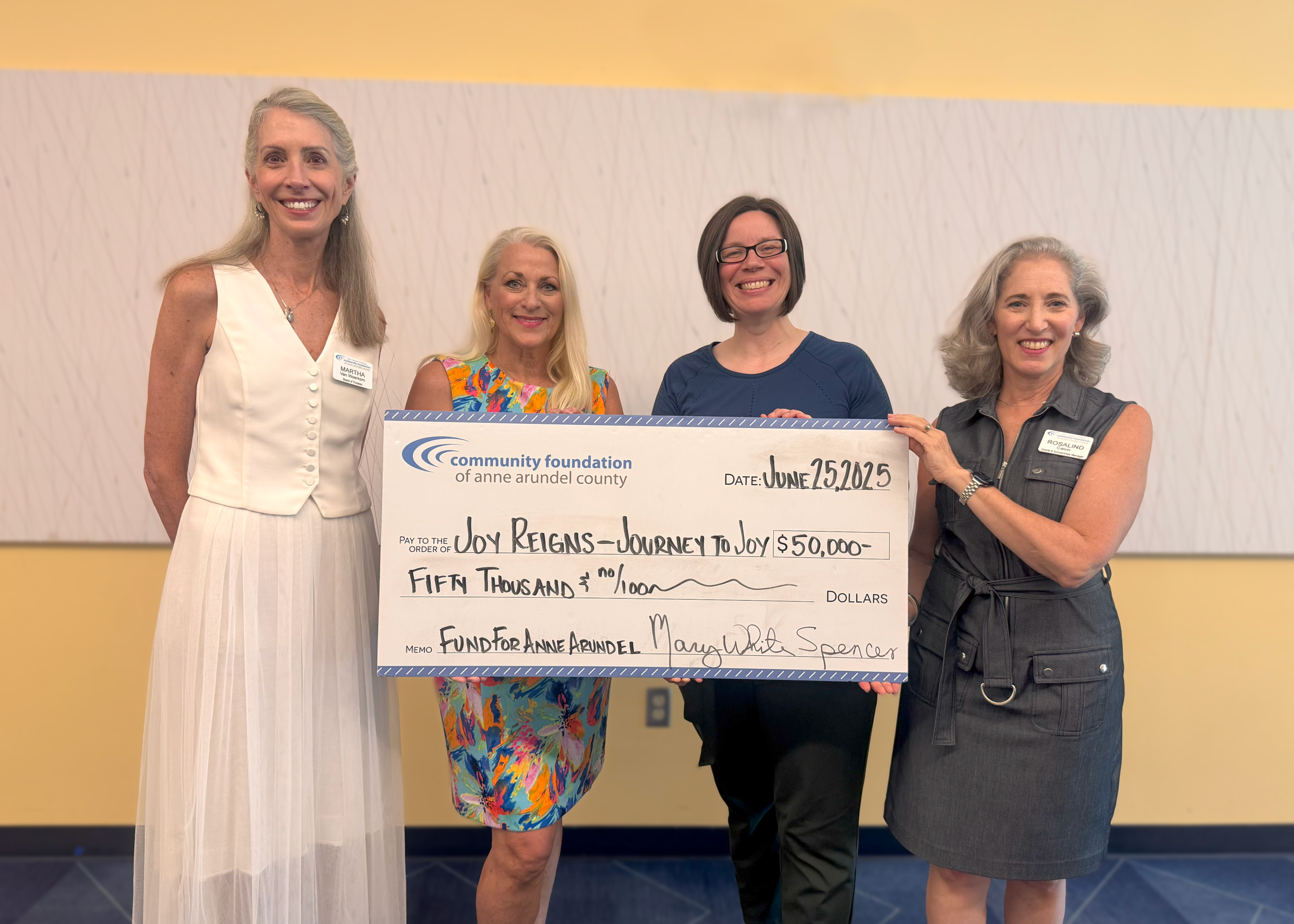 Joy Reigns with Journey to Joy